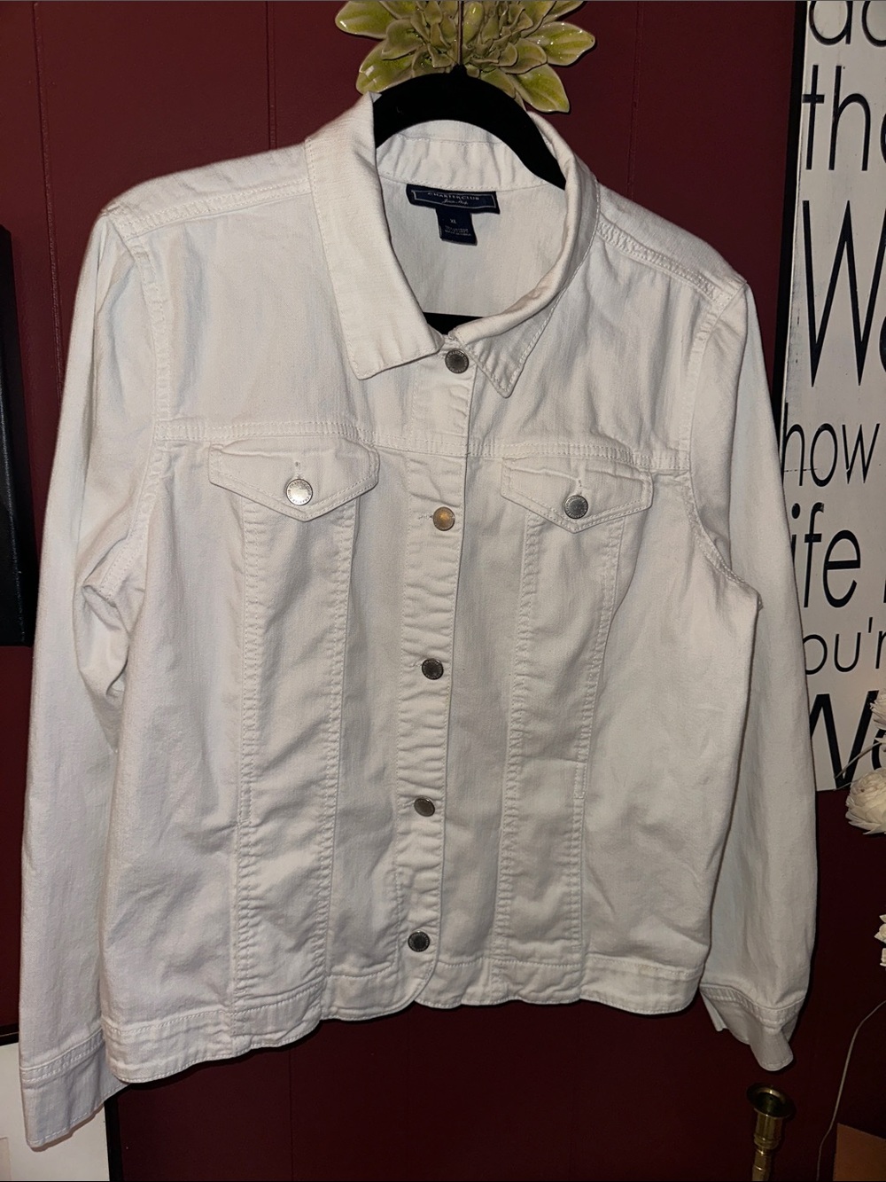 Charter Club Denim Jean Jacket